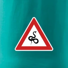 Dopravní značka - Pozor had