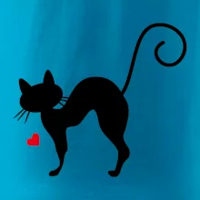 Zamilovaná kočka prohnutá