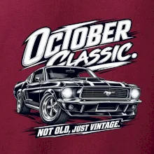Říjnová klasika americký veterán muscle car