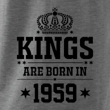 Kings are born in 1959 Kings are born in 1959