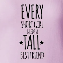 Every short girl needs a tall best friend