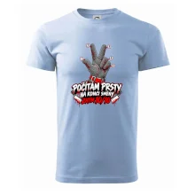 Řezník počítám prsty na konci směny