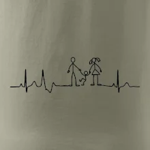EKG rodina a jedno dítě EKG rodina a jedno dítě