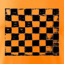 Šachovnice černá kreslená