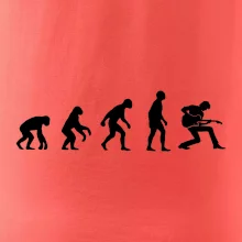 Evoluce kytarista - klečící