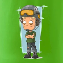 Vesmírný voják denim