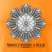 Srdce z hliníku a oleje