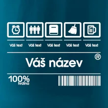 Čárový kód - Vlastní text