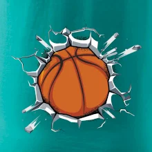 Basketbal míč v triku