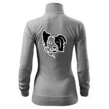 Border kólie obrys hlavy