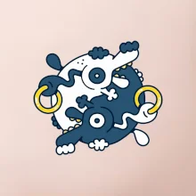 Yin & Yang  abstraktní psi