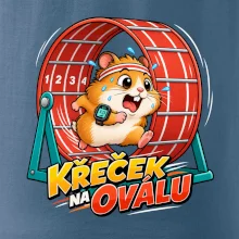 Běžecký křeček na oválu