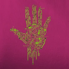 Tištěný spoj ruka