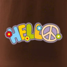 Hello hippie symbol