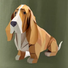 Baset slepený z papíru