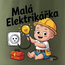 Malá elektrikářka - veselá zásuvka