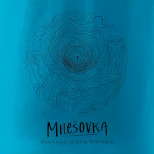 Milešovka - vrstevnice v kruhu