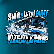 Sníh a letní gumy MHD adrenalin park