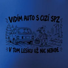 Vidím auto s cizí spz