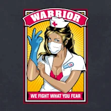 Corona Nurse warrior