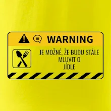 Warning mluvení - Jídlo