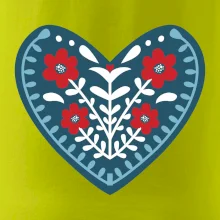 Folklor - srdce modré plné