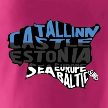 Mapy - názvy měst - Estonsko