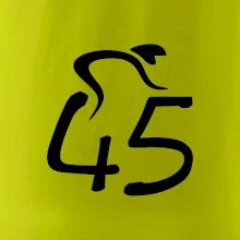 Cyklista slaví pětačtyřicítku (45)