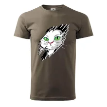 Kočka v roztrženém triku