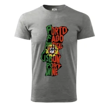 Mapy - názvy měst - Portugalsko