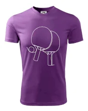 Pálky na stolní tenis jedním tahem