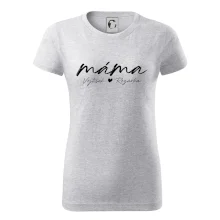 Triko máma psací se jmény dětí