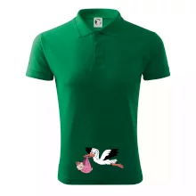 Čáp a miminko - holka (Hana-creative)