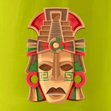 Mayové maska červené uši