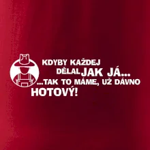 Zahradník - kdyby každej dělal jak já, tak to máme už dávno hotový