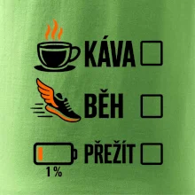 Káva běh přežít
