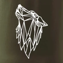 Geometrie - vlk - vyjící