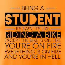 Being a student - bike