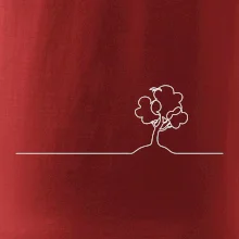 Strom s ptáčkem linka