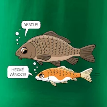 Hezké Vánoce Kapr a Koi kapr (Hana-creative)