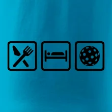 Eat sleep florbal v řadě