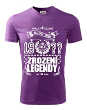 Zrození legendy - pro všechny - vlastní letopočet