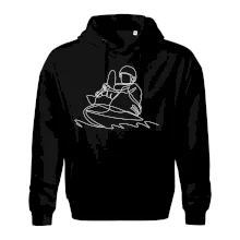 Kajak na vodě jedním tahem