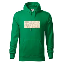 Mapa Báňské dráhy z Moravské Ostravy do Doubravy