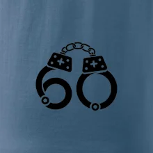 Narozeninové tričko pro policajta - pouta 60