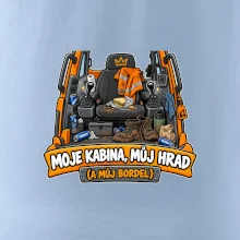 Kabina bagristy můj hrad a můj bordel