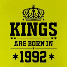 Kings are born in 1992