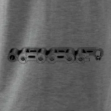 Cyklistický řetěz nákres