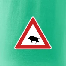 Dopravní značka - Pozor divočák