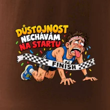 Běžec důstojnost nechávám na startu